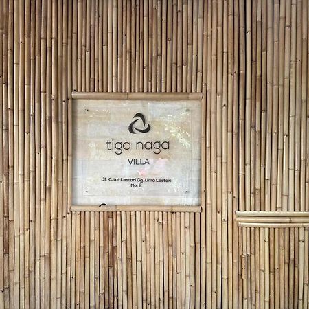 Tiga Naga Villa Denpasar Exterior foto